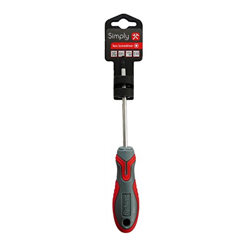 Simply Tools TORX15 T15 Torx Headed Screwdriver with greater strength and durability, extra grip on the screws head
