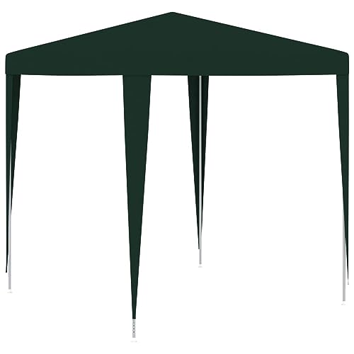 Tienda de campaña verde para fiestas, 2 x 2 m, para eventos de jardín, bodas y camping, resistente a los rayos UV
