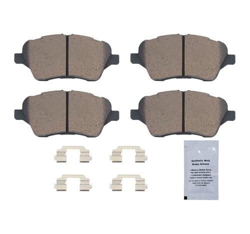 Image of HUSCH D1730 Front Ceramic Brake Pads Kit Fit For Ford Fiesta 2014-2019