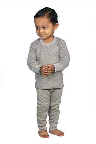 Image of UZARUS Kids Thermal Top and Pyjama Set for Winters (Pack of 3)