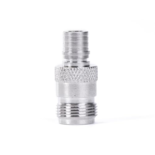 Adaptador N hembra a QMA macho coaxial 1 pieza miniatura 1