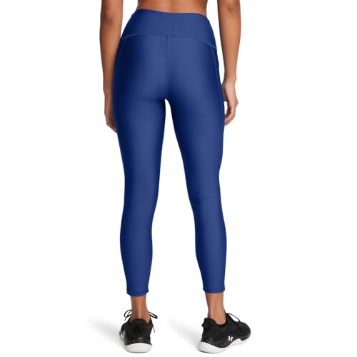 Image of Under Armour Women's HeatGear Armour High Waisted Ankle No-Slip Leggings