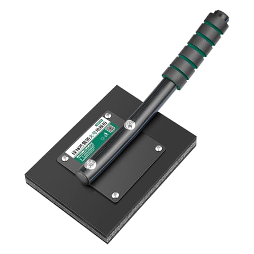 MOAIYU Ergonomic Handle Rubber Clapper Tile Paving Tool Hammer for Even Laying of Tiles & Wood Floor Reduced Striking Frequency