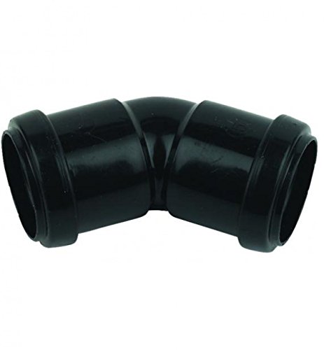 Image of FloPlast Push-Fit Waste 135° (45°) Bend 32mm Black | Home Standard