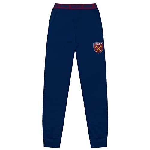 West Ham United FC Mens Pajamas Long Premium Set OFFICIAL Soccer Gift3
