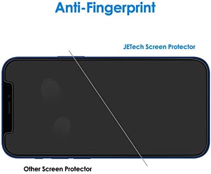 JETech Screen Protector for iPhone 12/12 Pro 6.1-Inch, Tempered Glass Film, 2-Pack