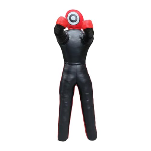 rockible Unfilled Wrestling Dummy, Punching Bag, Professional Boxing Dummy,Grappling Training Aid for Practice Workout,Throwing Indoor, 175cm Height