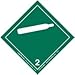 Non-Flammable Gas Label, International, Paper