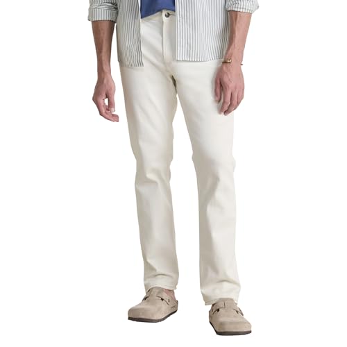 Vineyard Vines Men's Slim Straight Ecru Denim