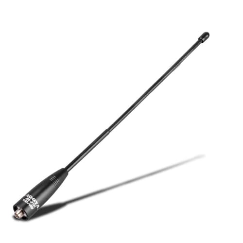 Authentic Genuine Nagoya NA-771C (Commercial Frequency Tuned) 15-Inch Whip VHF/UHF (155/455Mhz) Antenna SMA-Female for BTECH and BaoFeng Radios