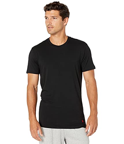 POLO RALPH LAUREN 4D-Flex Lux Cotton Blend Short Sleeve Undershirt Crews 3-Pack