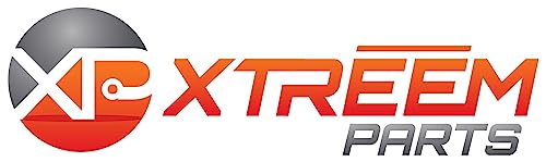 Complete Base Stand Legs with Screw Set Compatible with Vizio D40f-G9 V405-G9 V405-H19 (Safety Orange)