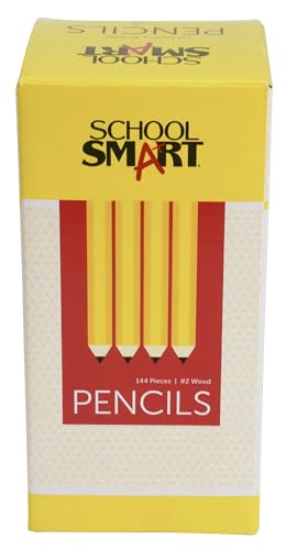 Lápices hexagonales School Smart No. 2 pack 144 miniatura 1