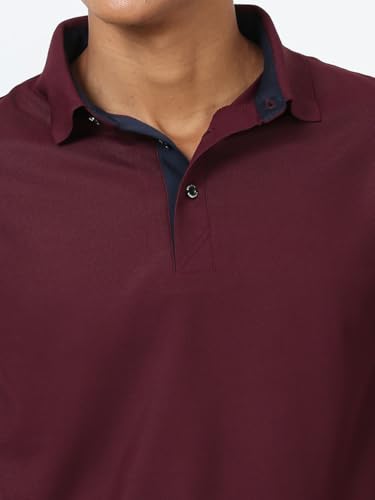 Image of STELLERS Men's Premium Polo T-Shirt Wrinkle Free Quick Dry Soft and Feather Touch Feel Regular Fit