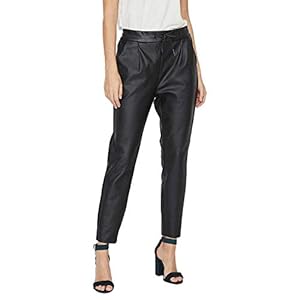 Vero Moda dames Broek Vmeva Mr Loose String Coated Pnt Ga Noos