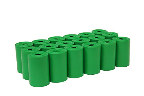 Image of Five Star Pet 9 inch x 14.25 inch Made in USA Easy Open Poop Bags Dog Waste Bags, 18 Refill Rolls, 270 Bags