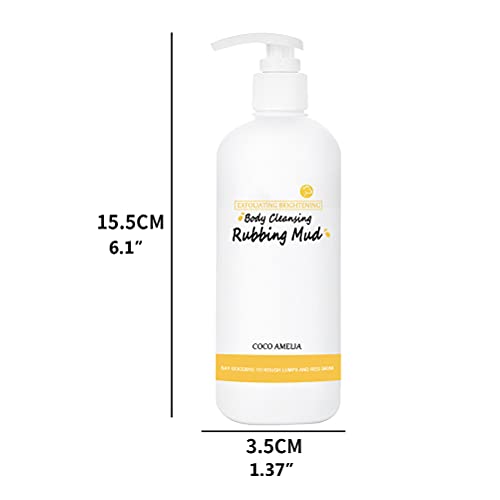 Tumnea Peeling Corporal Crema Peeling de la Piel Peeling abrillantador Peeling Barro aclarador Frotar Lodo Eliminar… - Imagen 3