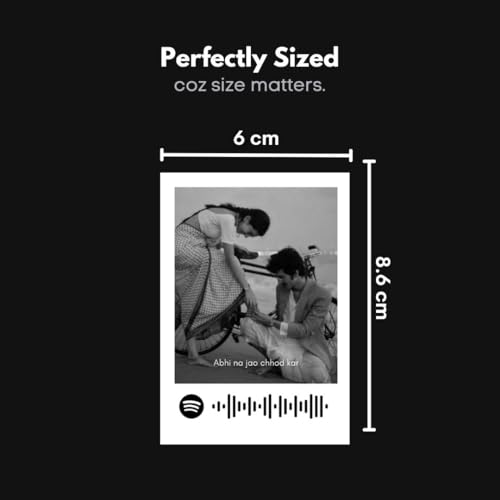 Image of Old Bollywood Songs Mini Poster | Retro Bollywood Posters | Couple Gifts For Valentine's Day Songs Mini Posters (Set of 15) | Items For Girlfriend Boyfriend Husband Wife | Dekha Ek Khwab, Gulabi Aankhein Song Size (8 x 6 cm) Poster for Phone Accessories, Bedroom, Office (C 039)