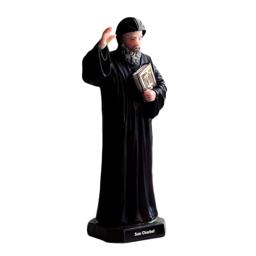 Estatua de Resina San Charbel 8 pulgadas