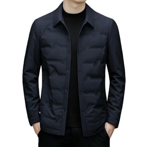 Doudoune à revers haut de gamme style médiéval pour homme élégant
