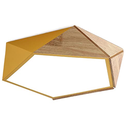 Plafonnier en bois LED variable pour éliminer la fatigue visuelle