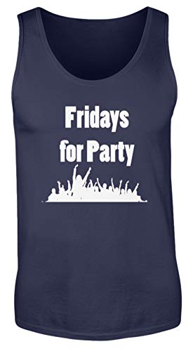 Débardeur pour homme bleu médium Fridays for Party