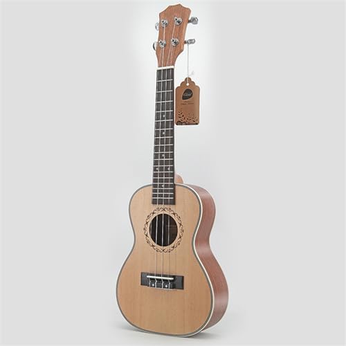 ウクレレキット ビギナーズ 58.4 cm サペレ ハワイアン 4弦ウクレレ ギター楽器(カラー:スプルース)
