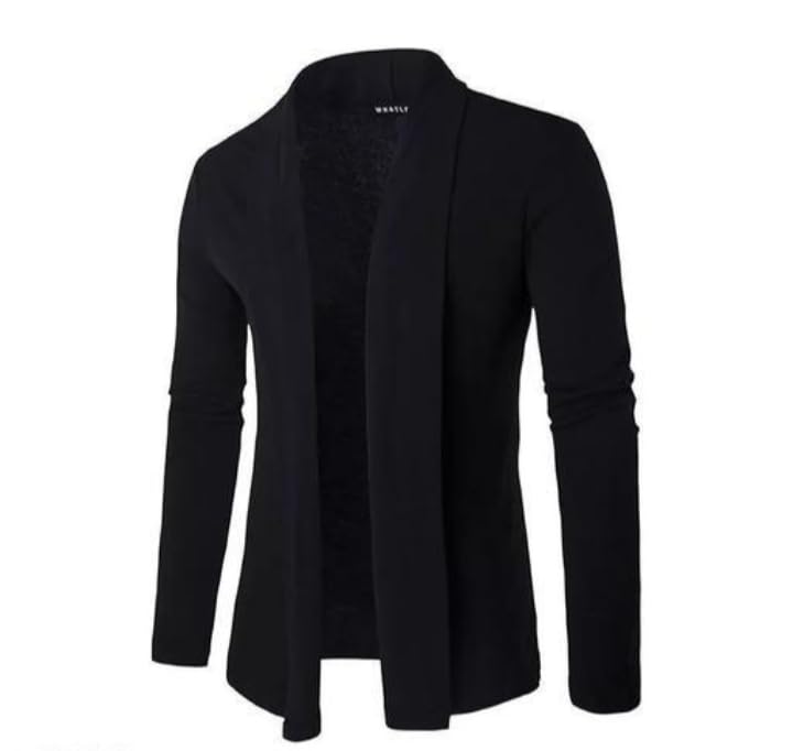 NIMO CLOTHING Men’s Cotton Shrug | Open Full Sleeve Shawl Cardigan for Men, Best for Casual Wear NIMO CLOTHING Men’s Cotton Shrug | Open Full Sleeve Shawl Cardigan for Men, Best for Casual Wear