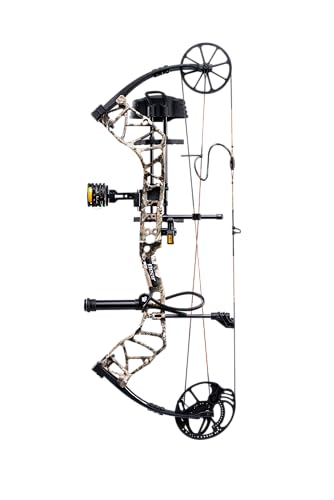 Bear Species XT Ready to Hunt Compound Archery Bow, 60lb. Draw Weight, Right Hand, Veil Whitetail/Black
