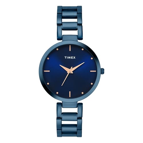 Image of TIMEX Analog Watch for Woman with Round Dial & Water Resistant Women's Wrist Watches