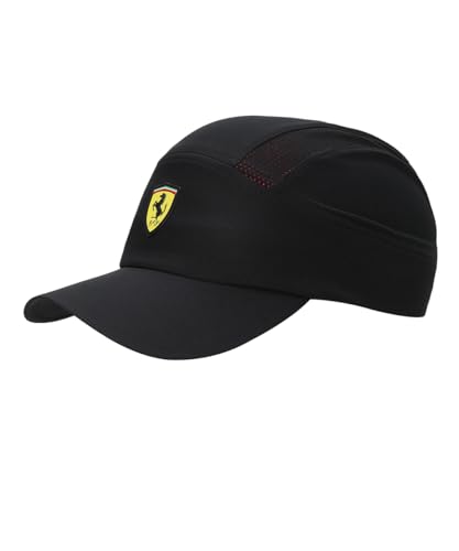 Image of Puma Unisex-Adult Ferrari SPTWR RCT Cap, Black, Adult (2400101)