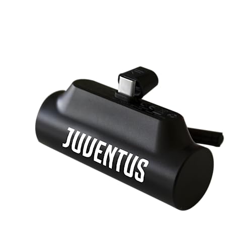 Juventus Power Bank 4500mAh, Piccolo & Compatto Caricabatterie Portatile Carica Rapida Batteria Esterna Powerbank per dispositivi con porta USB-C(smartphone e tablet) Samsung Huawei Vivo Xiaomi
