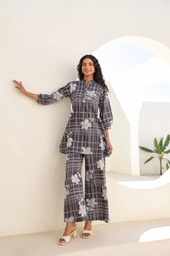 Image of Kalaanj Kurta Set for Women || 2 pic co-ords Set for Women (Kurta set 29-12-1)