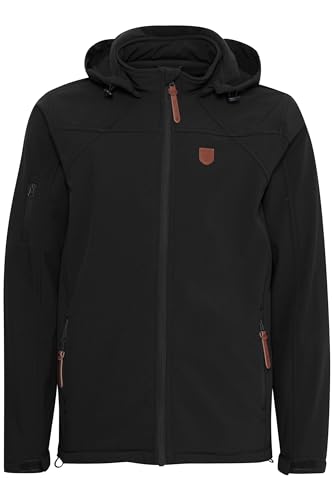 Indicode IDJonas Herren Softshelljacke Übergangsjacke Jacke mit Kapuze...