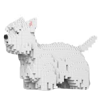ADULT PUZZLE TO BUILD WEST HIGHLAND TERRIER 1190 PIECES DOG FOR 14 YEARS AND OVER ONLY