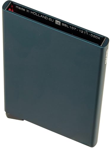 Secrid Men's Cardprotector Travel Accessory Envelope Card Holder, teal, One Size, Card case4