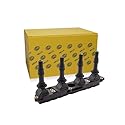 HELLA 5DA 358 000-041 Zündspule - 12V - 5-polig - Blockzündspule - geschraubt