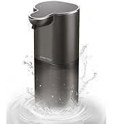 Cheftick Soap Dispenser, Automatic Foaming Soap Dispenser with 4 Adjustable Volume Control, Touch...