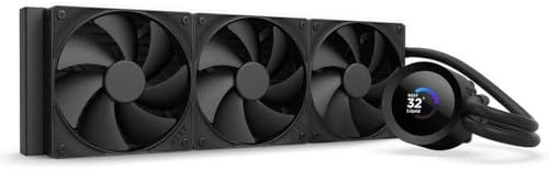 NZXT Kraken Plus 360 – Refroidisseur liquide AIO pour CPU – Radiateur 360mm – 3 x Ventilateurs...