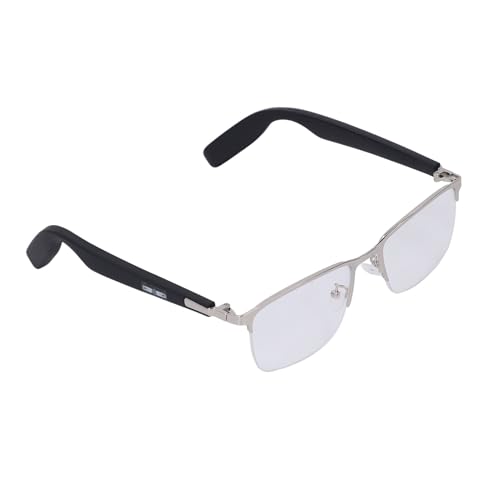 Smart Glasses Bluetooth Audio Glasses for Women Men, Built In Microphone and Speaker, Polarized Sunglasses Smart Glasses Touch and Voice Assistant for Office, Music, Calls