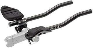 REDSHIFT Quick-Release Clip-On Bike Aero Bars, Bicycle Handlebar Rest, Aluminum Aerobar Extensions for Road, Triathlon, Mountain, Hybrid, Gravel Bikes, Cycling Biking Accessories Part, S-Bend