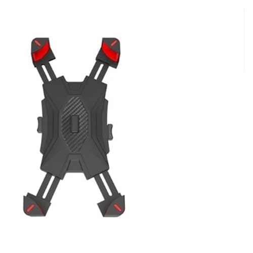 Support téléphone grand format anti vibration pour cadre fixe de moto et VTT