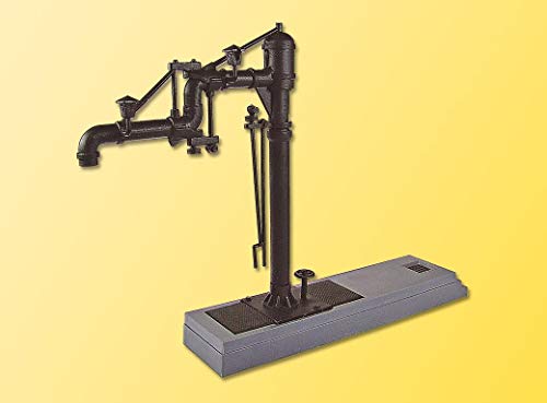 H0 2 water cranes with articulated arms, Grey, Brown, Green, Small - Image 4