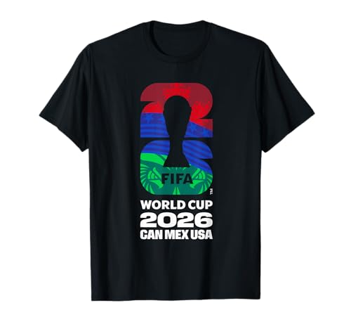 FIFA World CUP26 FIFA Host Country Logo Flags T-Shirt