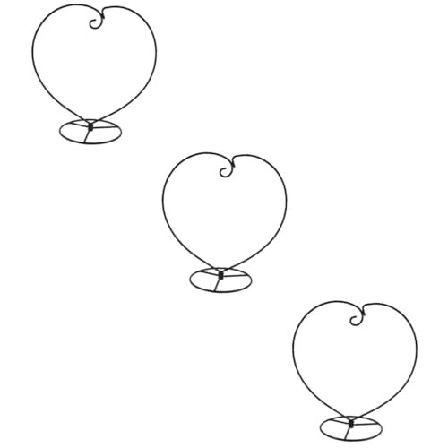 PATKAW 3 Juegos Soporte De Hierro En Forma De Melocotón Perchas para Plantas Helecho Interior Vides Falsas Soporte para Terrario Colgante Soporte para Plantas Ganchos 2 Piezas * 3