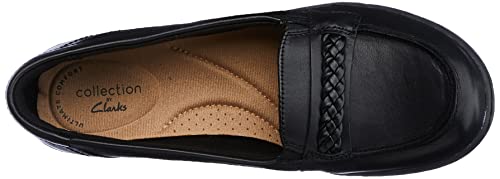 Image of Clarks Womens 26163183-black Boat Shoe