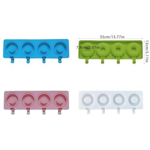 Molde de Silicona para Cubitos con Forma de Donas miniatura 3