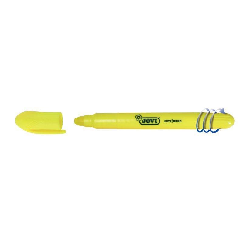 Jovi 144654 Marcadores Fluorescentes, Neon 1817/ Amarillo
