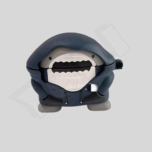 Image of YODI Case Cover for Airpods Pro|Pro 2|Airpods Pro 3|Airpods 4 Pouch, Silicone Cases with Cleaner Kit 360 Drop Protection,Shock-Resistant ((Shark-Man), Airpods 4)