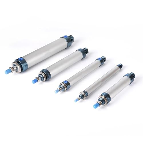 Mini cilindro MA Bore 40 MA40x25-S MA40x50-S de vástago inoxidable resistente 4